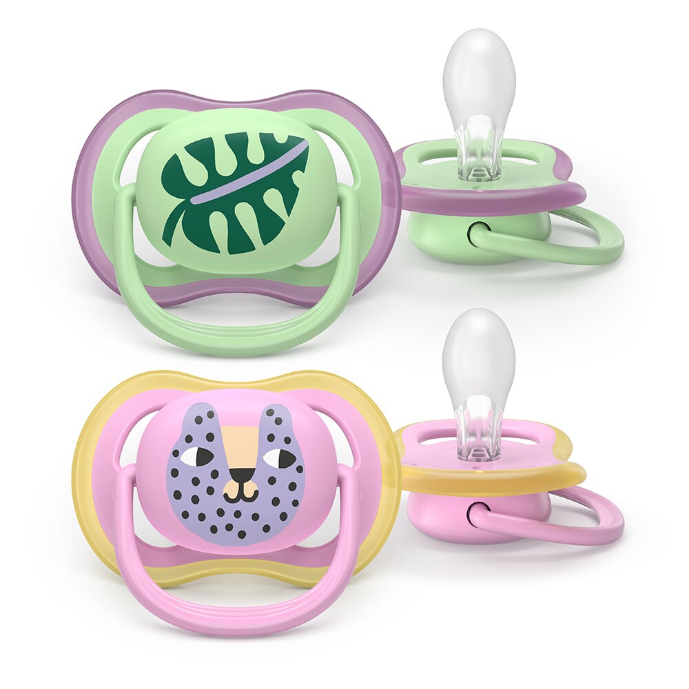 Suzeta PHILIPS AVENT Ultra Air SCF087/13, 6-18 luni, 2 buc