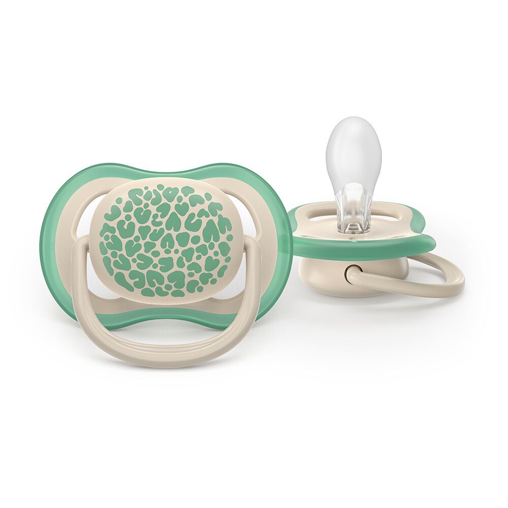 Suzeta PHILIPS AVENT Pacifier Ultra Air SCF087/17, 6 luni+, 2 buc, multicolor