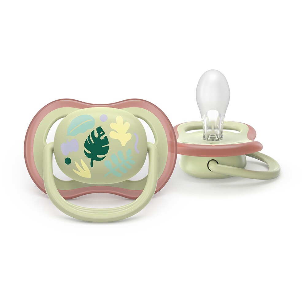 Suzeta PHILIPS AVENT Pacifier Ultra Air SCF087/17, 6 luni+, 2 buc, multicolor