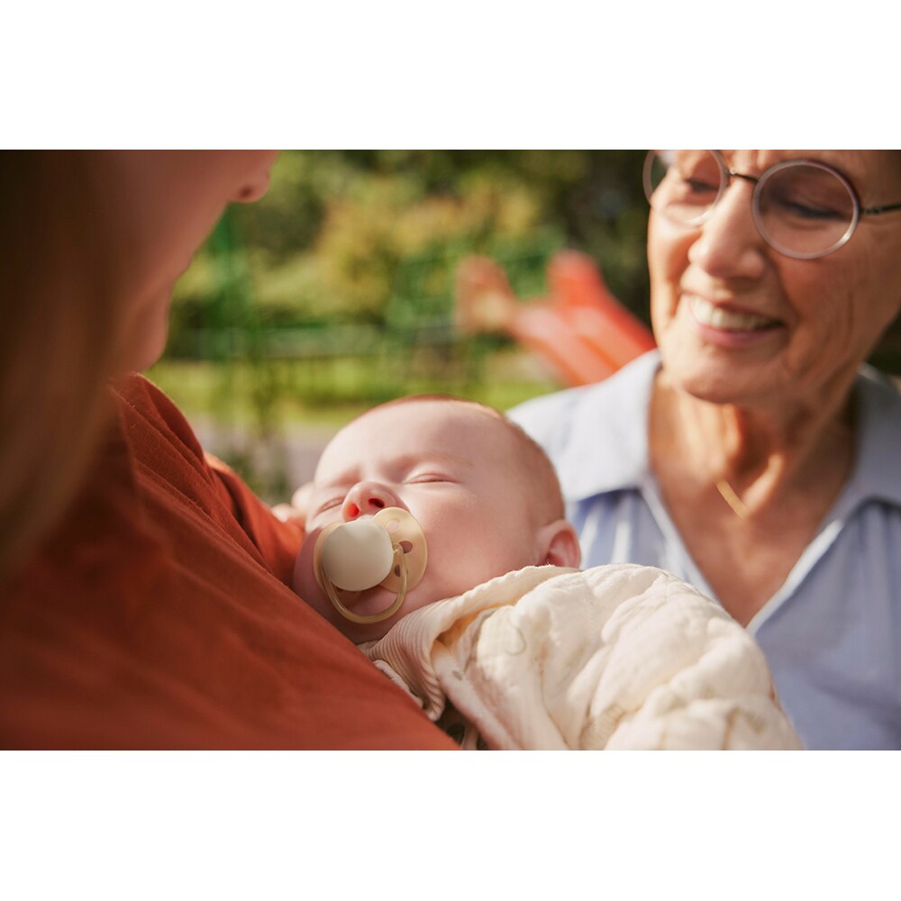 Suzeta PHILIPS AVENT Pacifier Ultra Soft SCF091/40, 0-6 luni, 2 buc, turcoaz-portocaliu