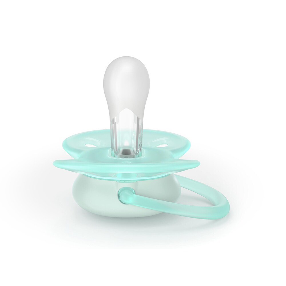 Suzeta PHILIPS AVENT Pacifier Ultra Soft SCF091/41, 0-6 luni, 2 buc, multicolor