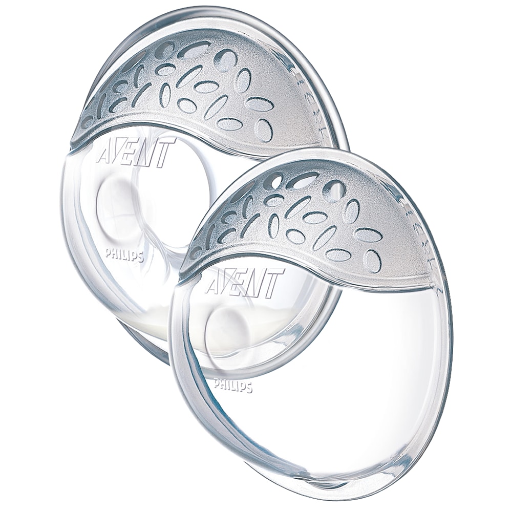 Protectie mamelon PHILIPS AVENT SCF157/02, 2 buc, marimea M, transparent 
