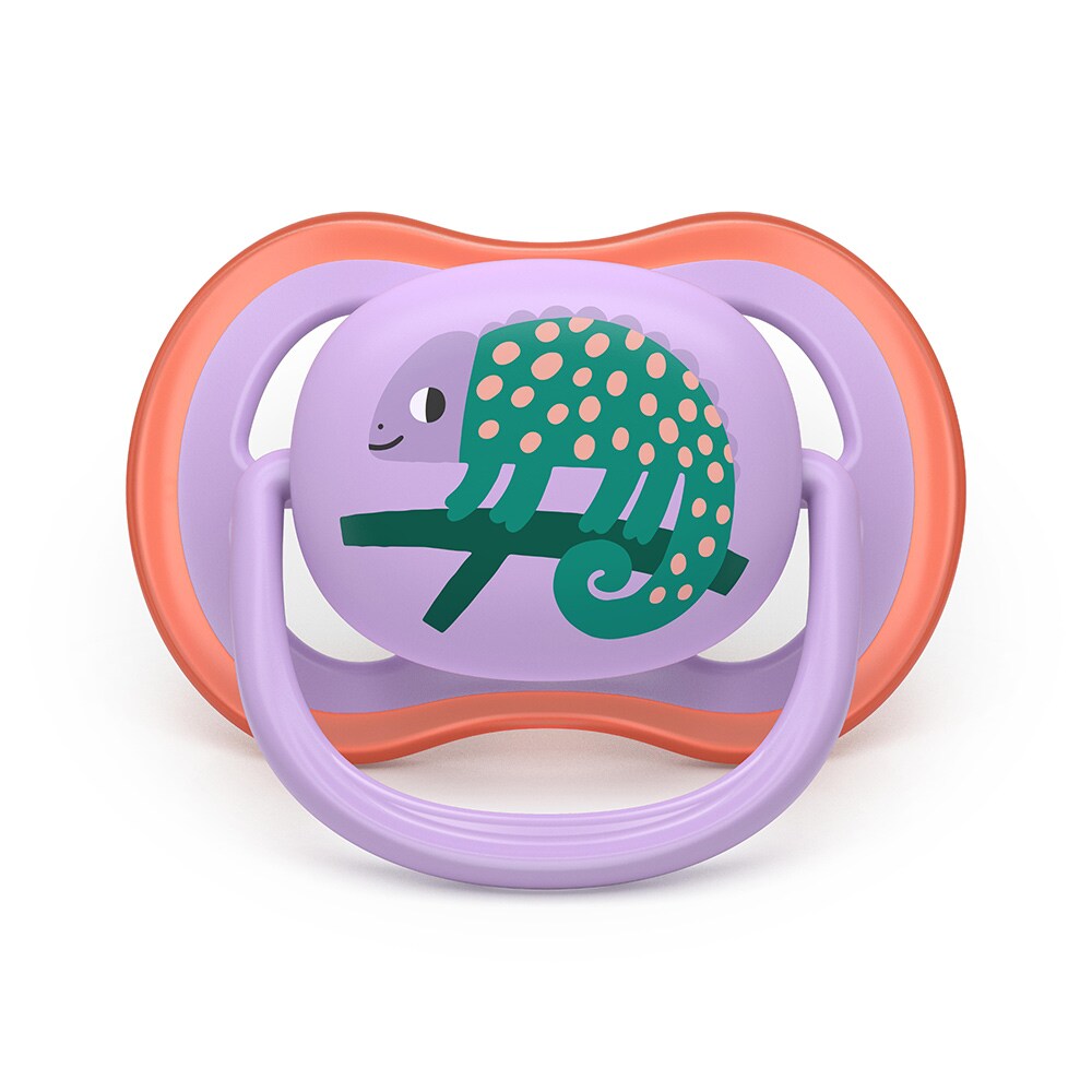 Suzeta PHILIPS AVENT Pacifier Ultra Air SCF349/47, 18 luni+, 2 buc, multicolor