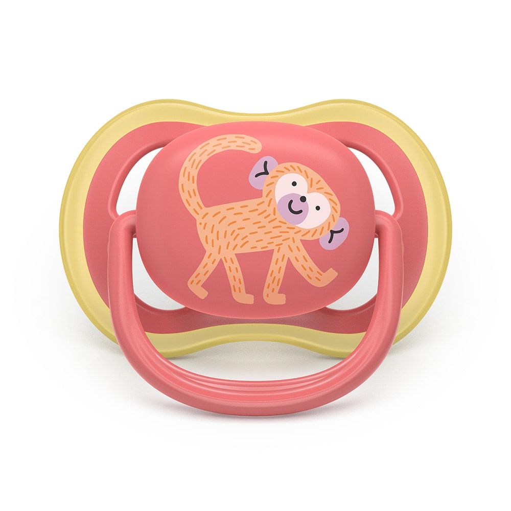 Suzeta PHILIPS AVENT Pacifier Ultra Air SCF349/47, 18 luni+, 2 buc, multicolor