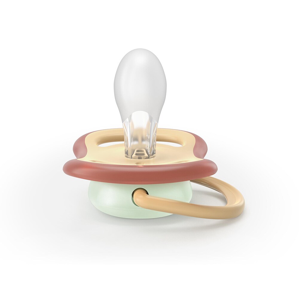 Suzeta PHILIPS AVENT Ultra Air pentru noapte SCF376/27, 0 luni+, 2 buc, multicolor