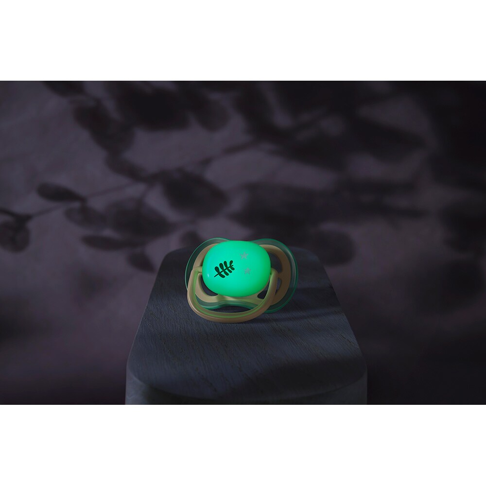 Suzeta PHILIPS AVENT Ultra Air pentru noapte SCF376/31, 6 luni+, 2 buc, multicolor