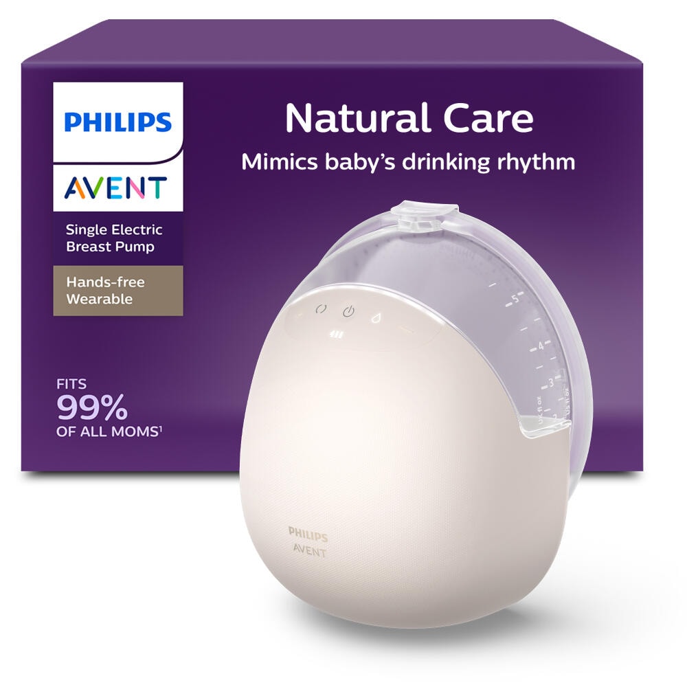 Pompa de san electrica PHILIPS AVENT Natural Care SCF494/11, 160ml, bej