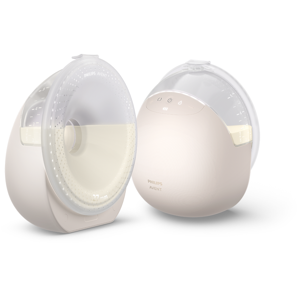 Pompa de san electrica dubla PHILIPS AVENT Natural Care SCF495/11, 160ml, bej