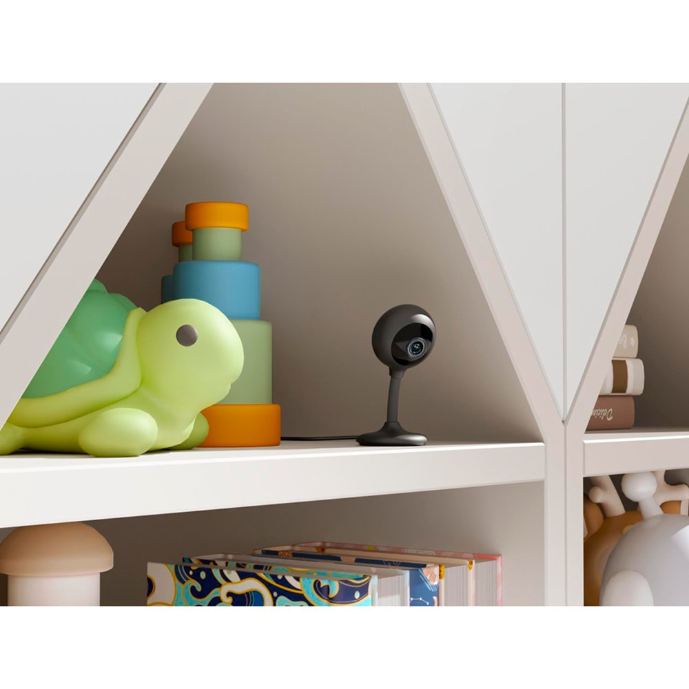 Camera IP Wireless HAMA 176651, Full HD 1080p, IR, Night Vision, negru