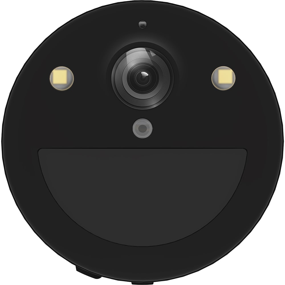 Kit Camera IP Wireless EZVIZ BC1C, 4K, IR 30M, Motion Detection, panou solar Type-C, baterie 10400 mAh, alb