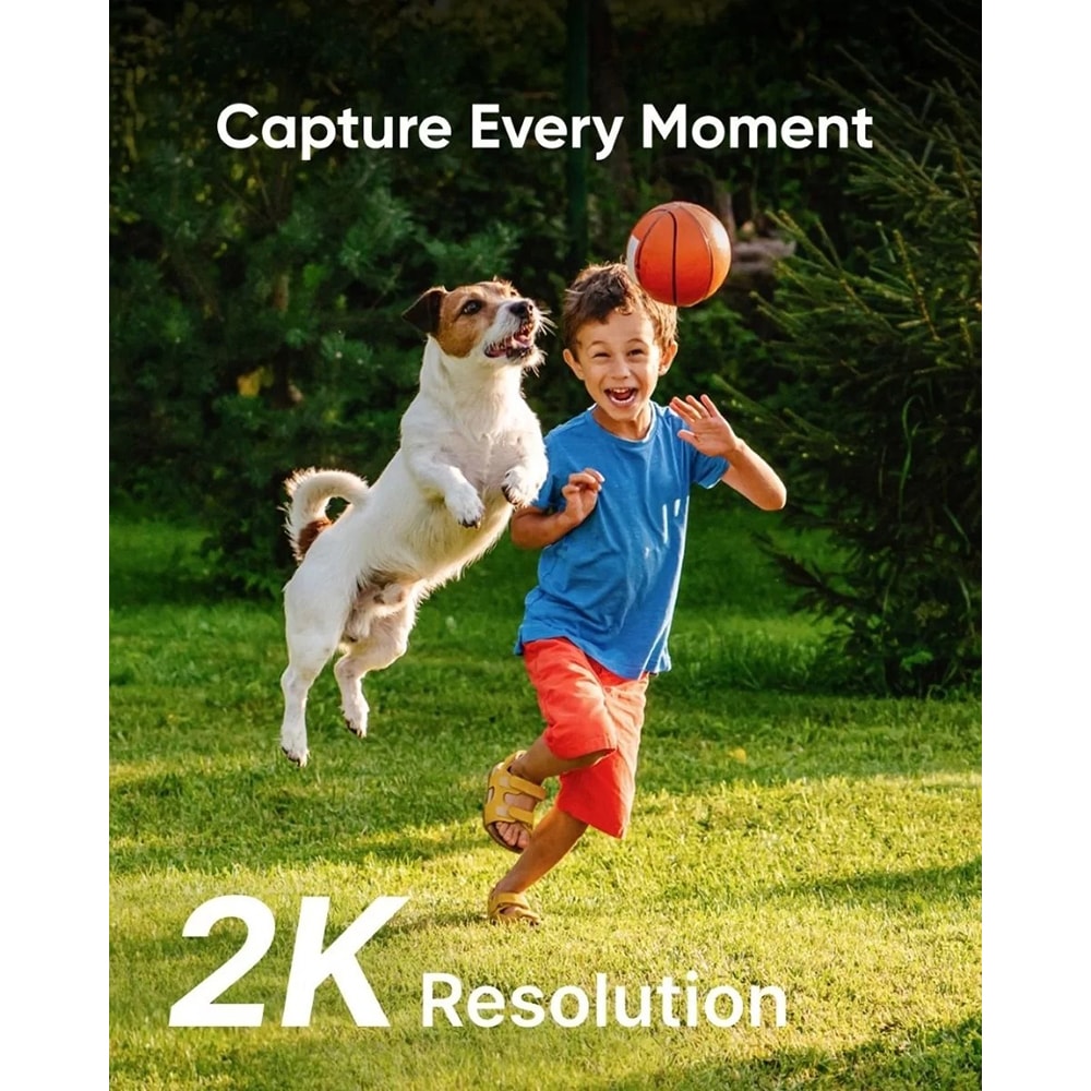 Camera IP Wireless EUFY Solocam C210, 1296 p, IR, Night Vision, alb