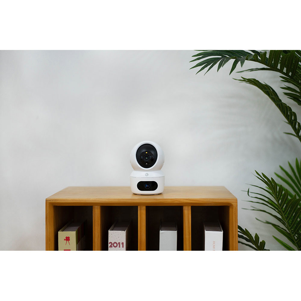 Camera IP Wireless EZVIZ H7c Dual, 2K+, IR 15m, Motion Detection, alb