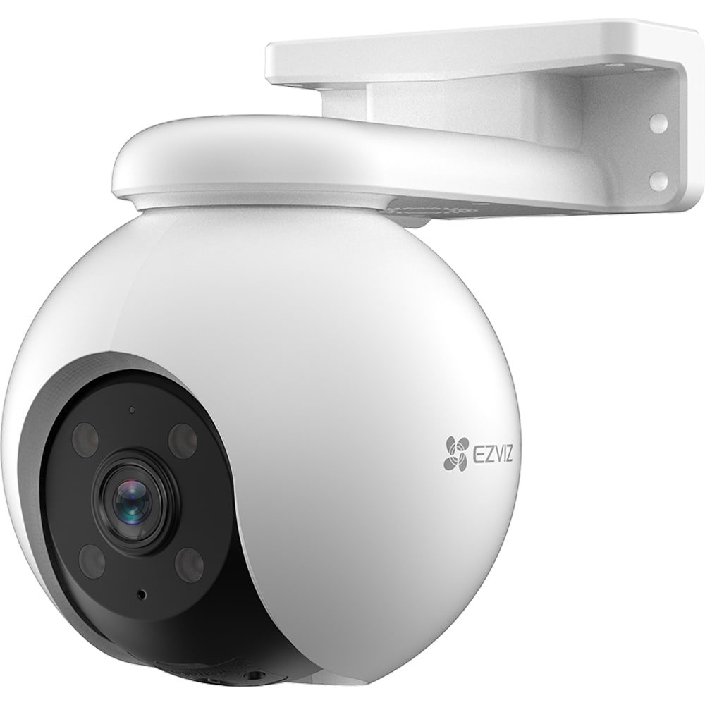 Camera IP Wireless EZVIZ H8 Pro, 3K, IR30m, Color Night Vision, IP67, Motion Detection, alb