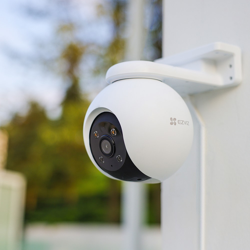 Camera IP Wireless EZVIZ H8 Pro, 3K, IR30m, Color Night Vision, IP67, Motion Detection, alb