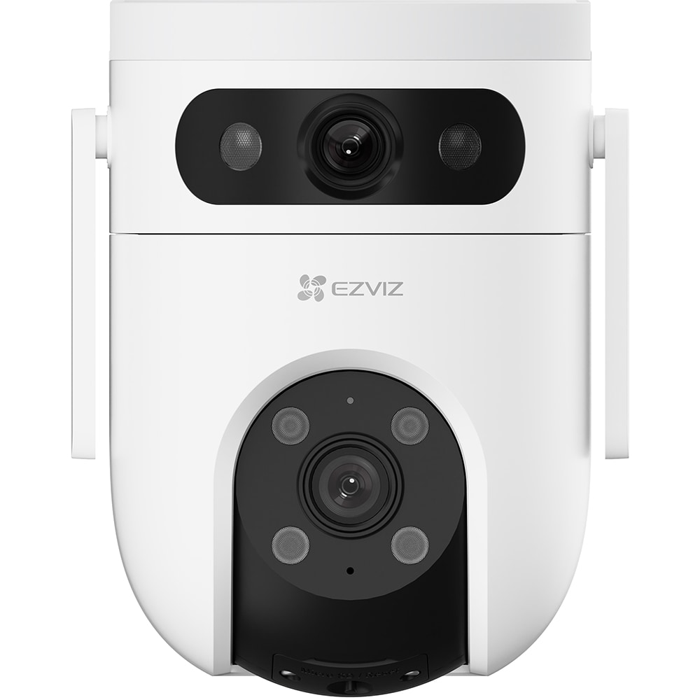 Camera IP Wireless EZVIZ H9c Dual, 3K, 5+5MP, IR, Auto Tracking, Motion Detection, alb