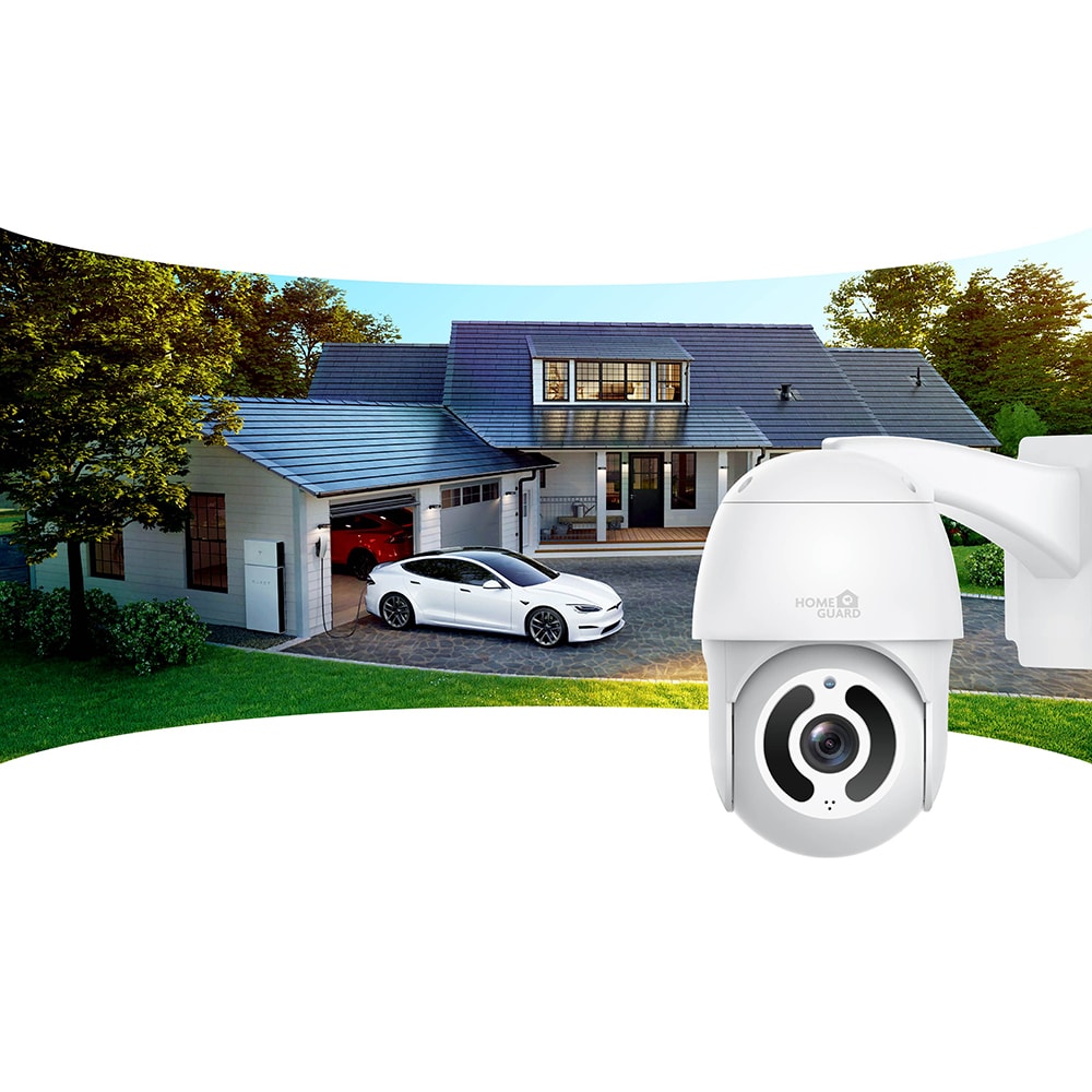 Camera IP Wireless PTZ HOMEGUARD HGWOB-253, QHD 1440p, IR, Night Vision, Alb