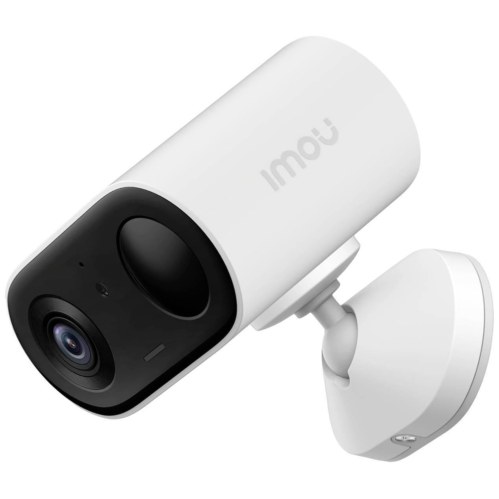 Camera IP Wireless exterior IMOU IPC-B32P, FullHD, 1080P, IP65, acumulator, panou solar, alb