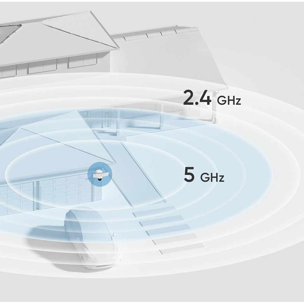 Camera IP Wireless exterior eufyCam Edge 2 FloodLight E340, 3K, IR, Night Vision, alb