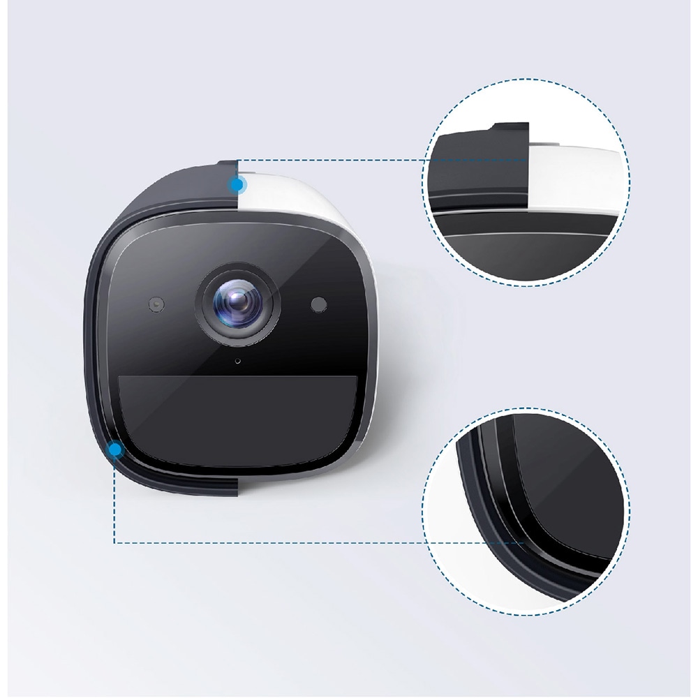 Set 2 huse silicon EUFYCAM compatibil Eufy 2/2 Pro, negru