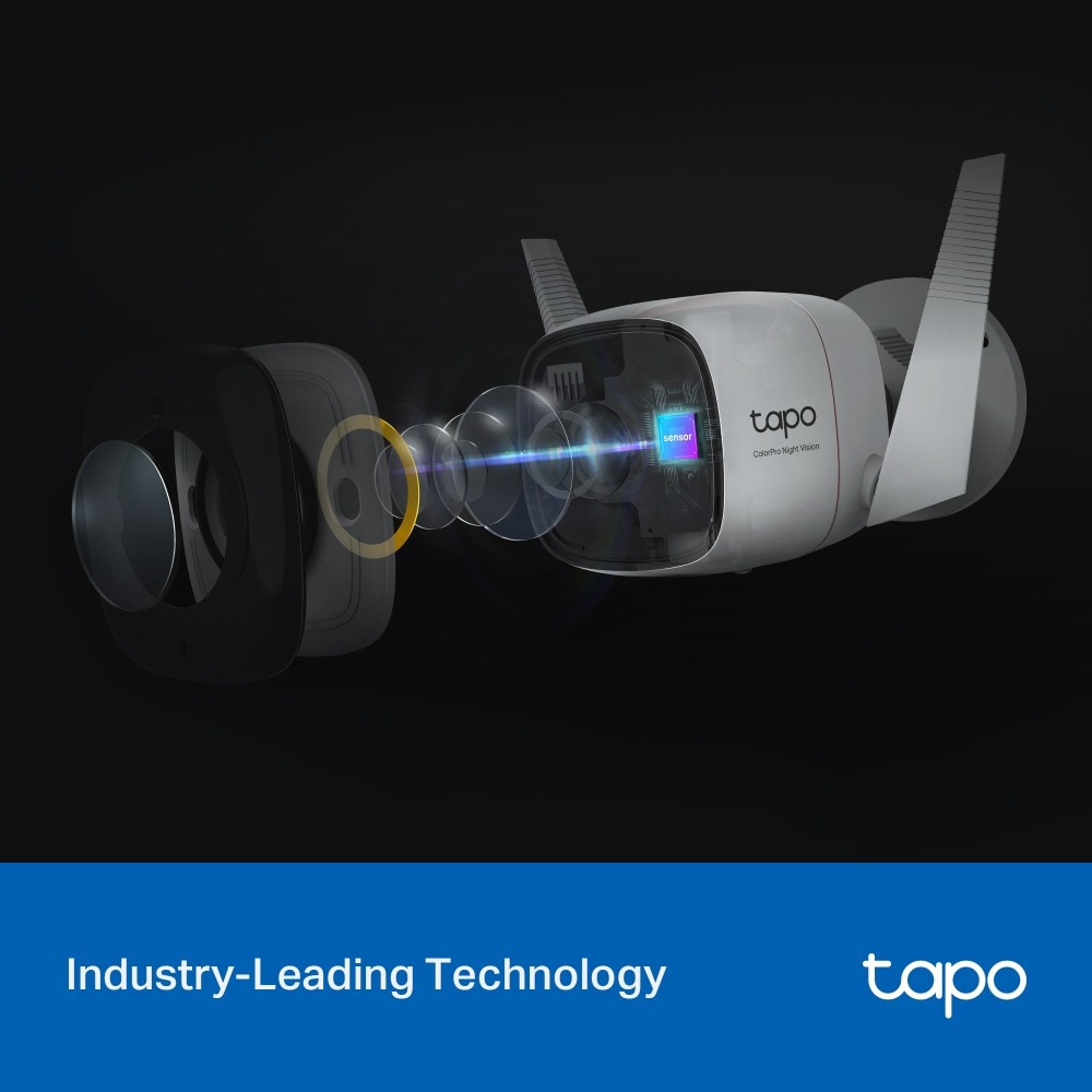 Camera IP Wireless TP-LINK TAPO C325WB, 2K QHD, Night Vision, alb