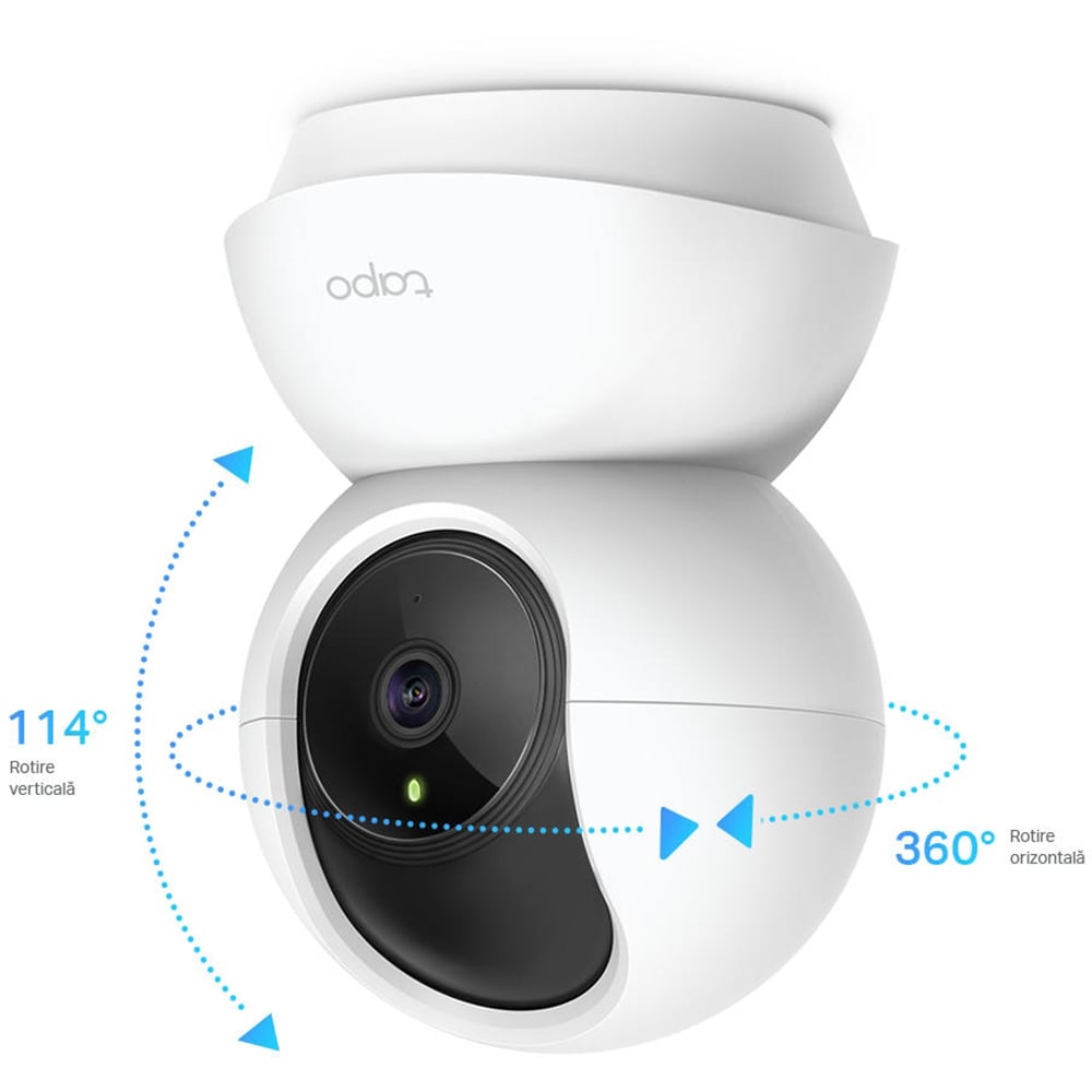 Camera IP Wireless interior TP-LINK TC71, 2K 1296p, IR, Night Vision, Alb