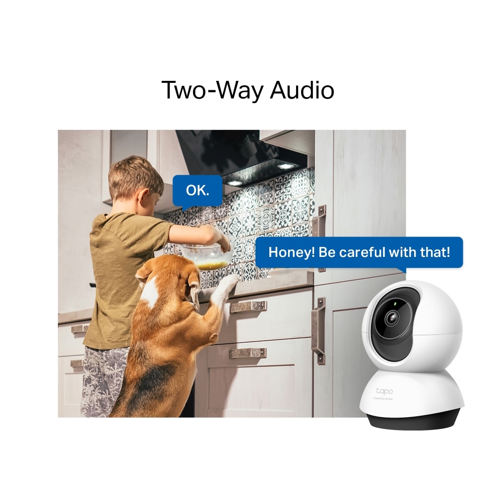 Camera IP Wireless TP-LINK TC72, 1440p, IR, Night Vision, alb