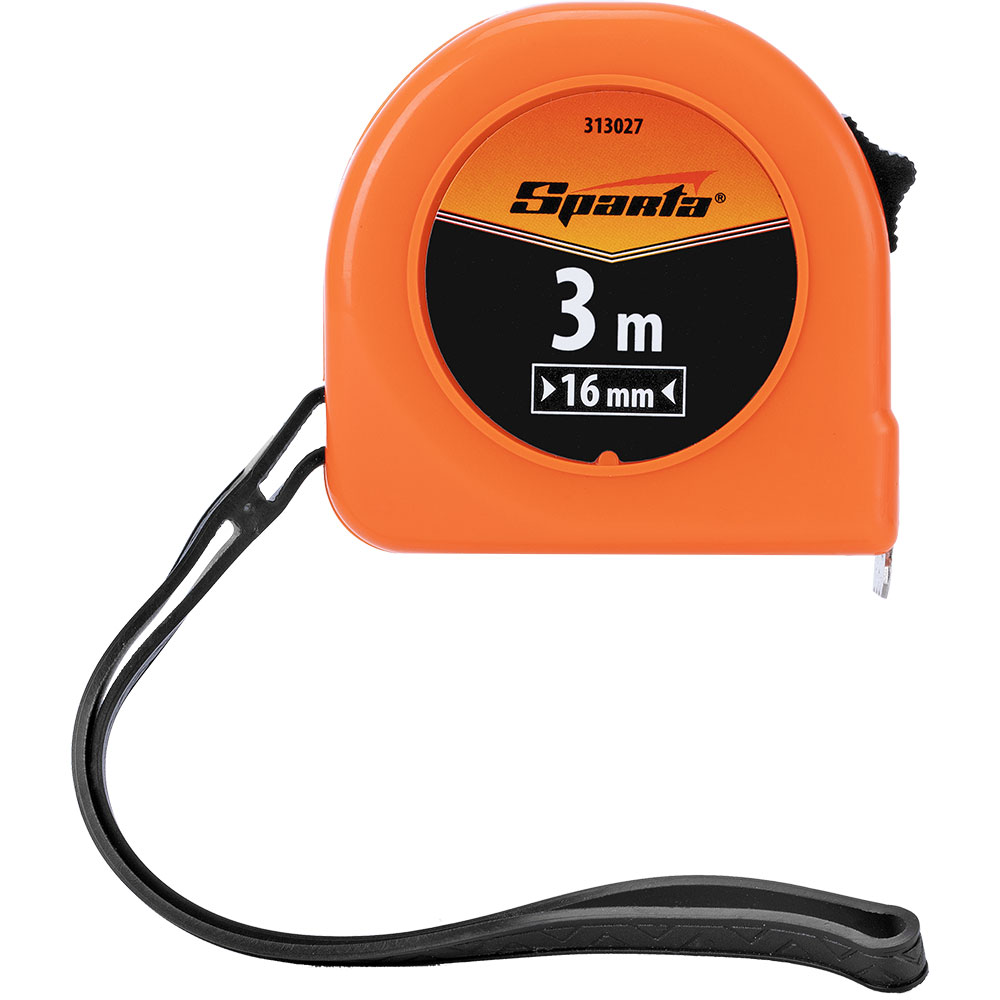 Ruleta SPARTA 313027, 3m x 16 mm, plastic