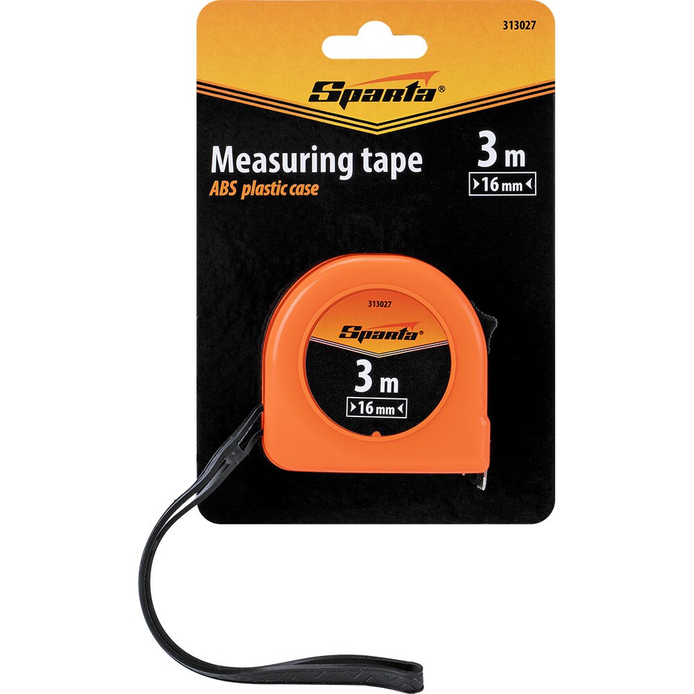 Ruleta SPARTA 313027, 3m x 16 mm, plastic