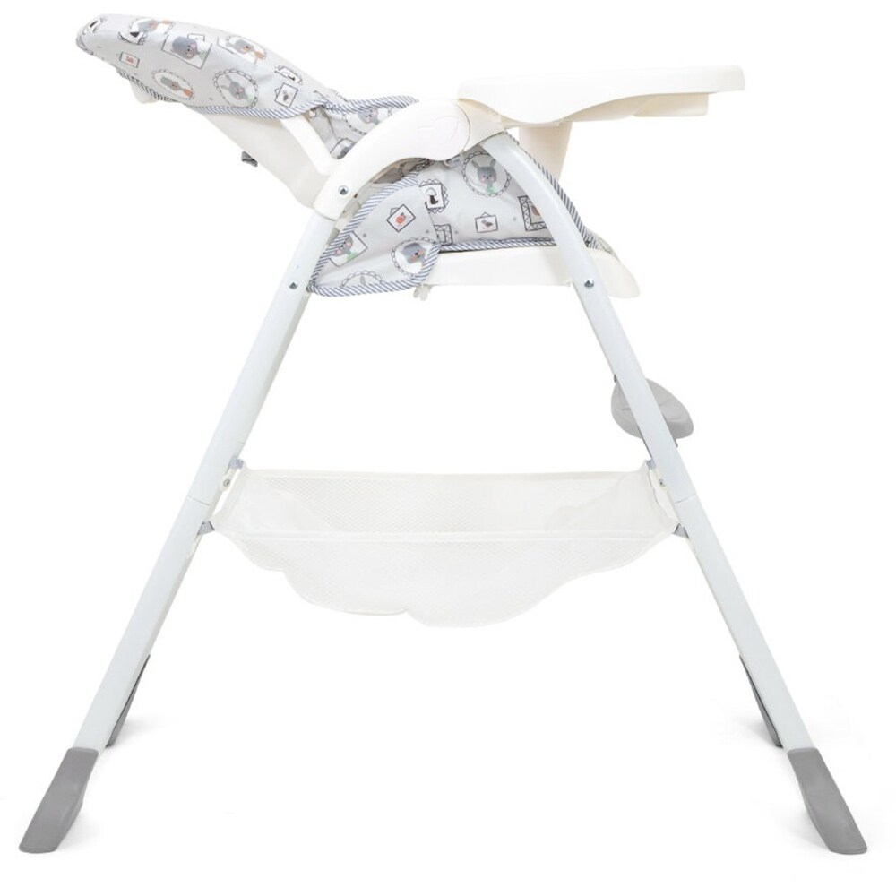 Scaun de masa 2in1 JOIE Mimzy Snacker H1127BAPOR, 6 luni+, gri-alb