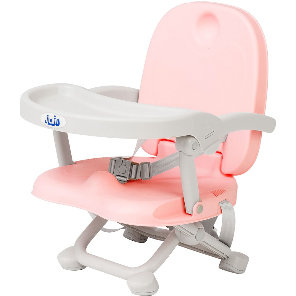 Inaltator pentru masa JUJU Easy Peasy JU1013BPINK, 6 luni+, roz-alb