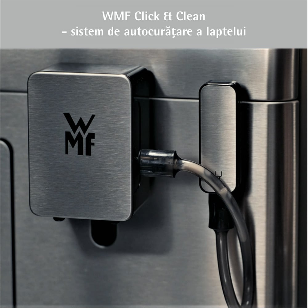 Espressor automat WMF Perfection 660 CP813D10, 3l, 1550W, 15 bar, argintiu-negru