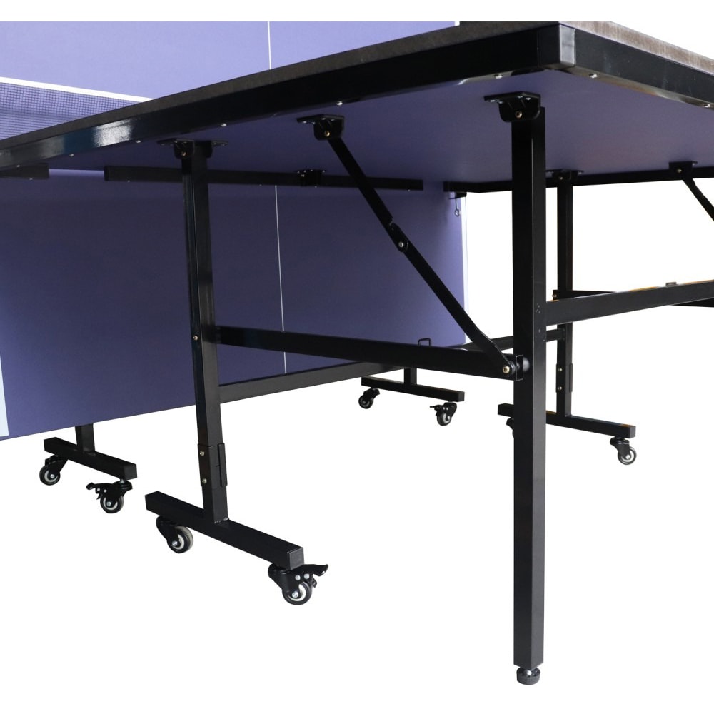 Masa de ping pong TECHFIT 15N, 15 mm, pliabila, albastru