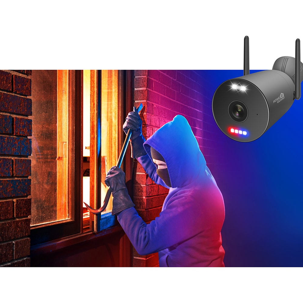 Camera de supraveghere Wireless HOMEGUARD HGNVK949CAM, 3K 1620p, IR, Night Vision, negru