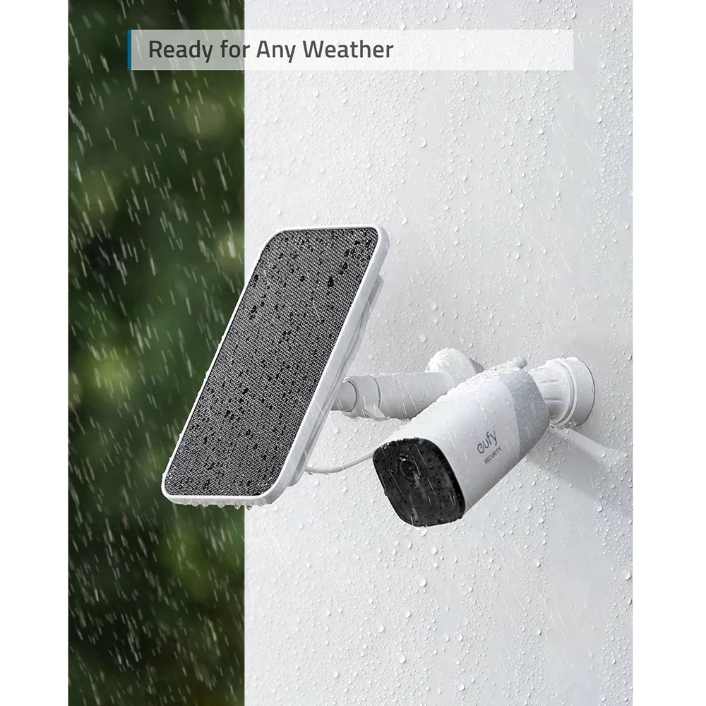 Panou solar EUFY Eufycam pentru camere IP, monocristalin, IP65, 2.6W
