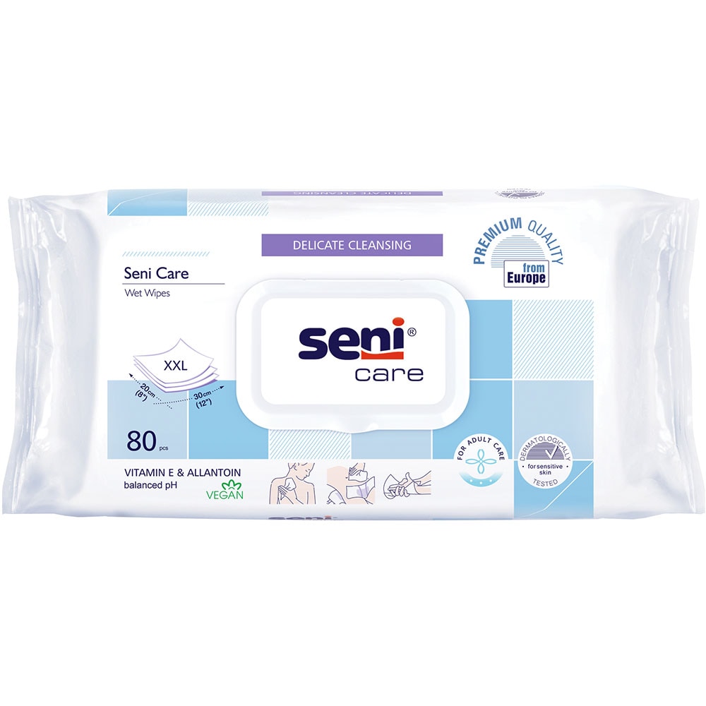 Servetele pentru igiena intima SENI Care, 80buc