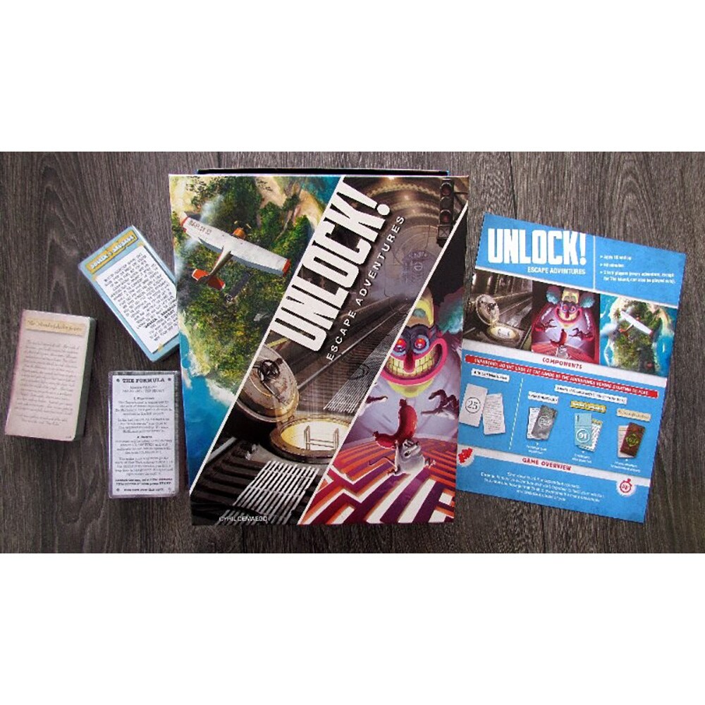 Joc de societate ASMODEE Unlock! SCUNLOCK01RO, 10 ani+, 2-6 jucatori