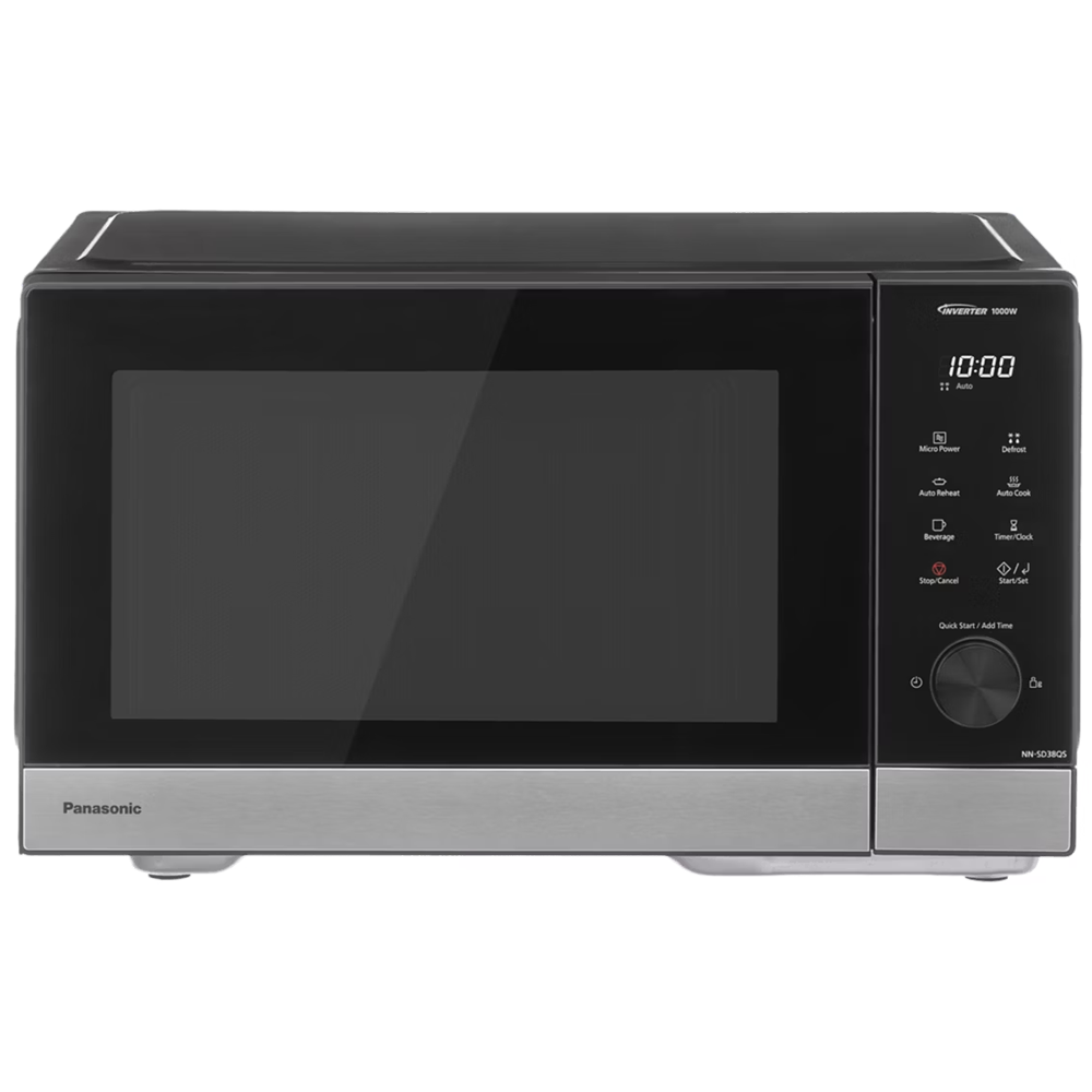 Cuptor microunde PANASONIC NN-SD38QSEPG, 29l, 1000W, argintiu-negru
