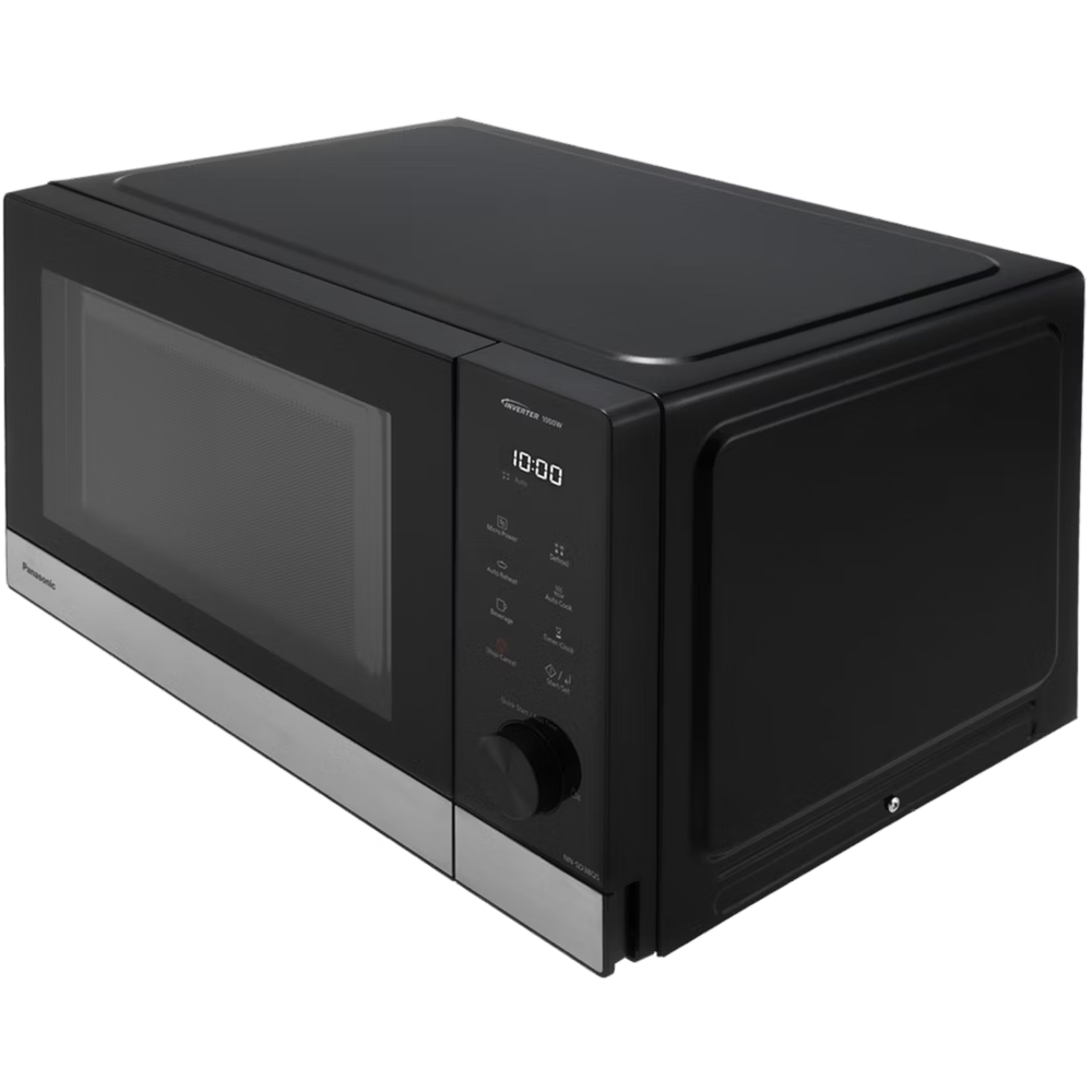 Cuptor microunde PANASONIC NN-SD38QSEPG, 29l, 1000W, argintiu-negru