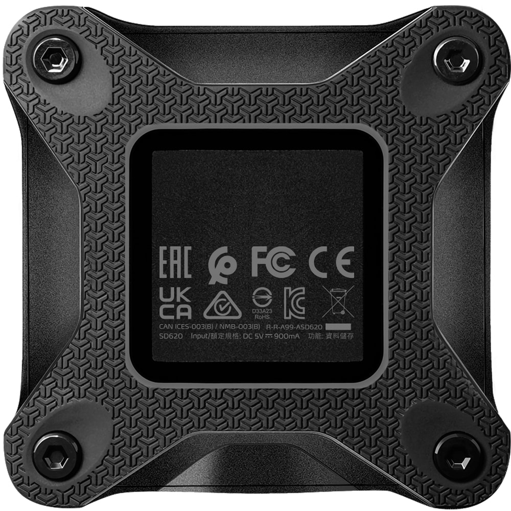SSD extern ADATA SD620, 512GB, USB 3.2 Gen 2, negru