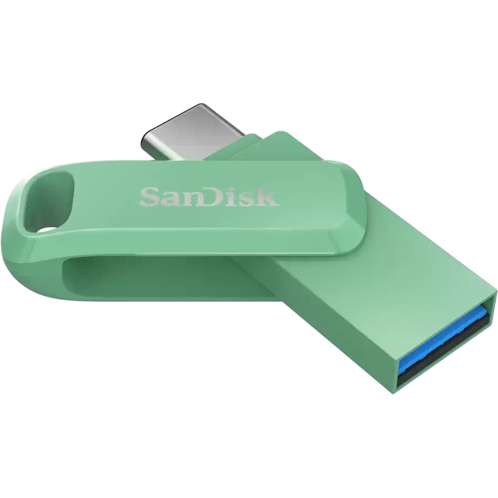 Memorie USB SANDISK Ultra Dual Drive Go SDDDC3-128G-G46AG, 128GB, USB 3.2 Type C, verde