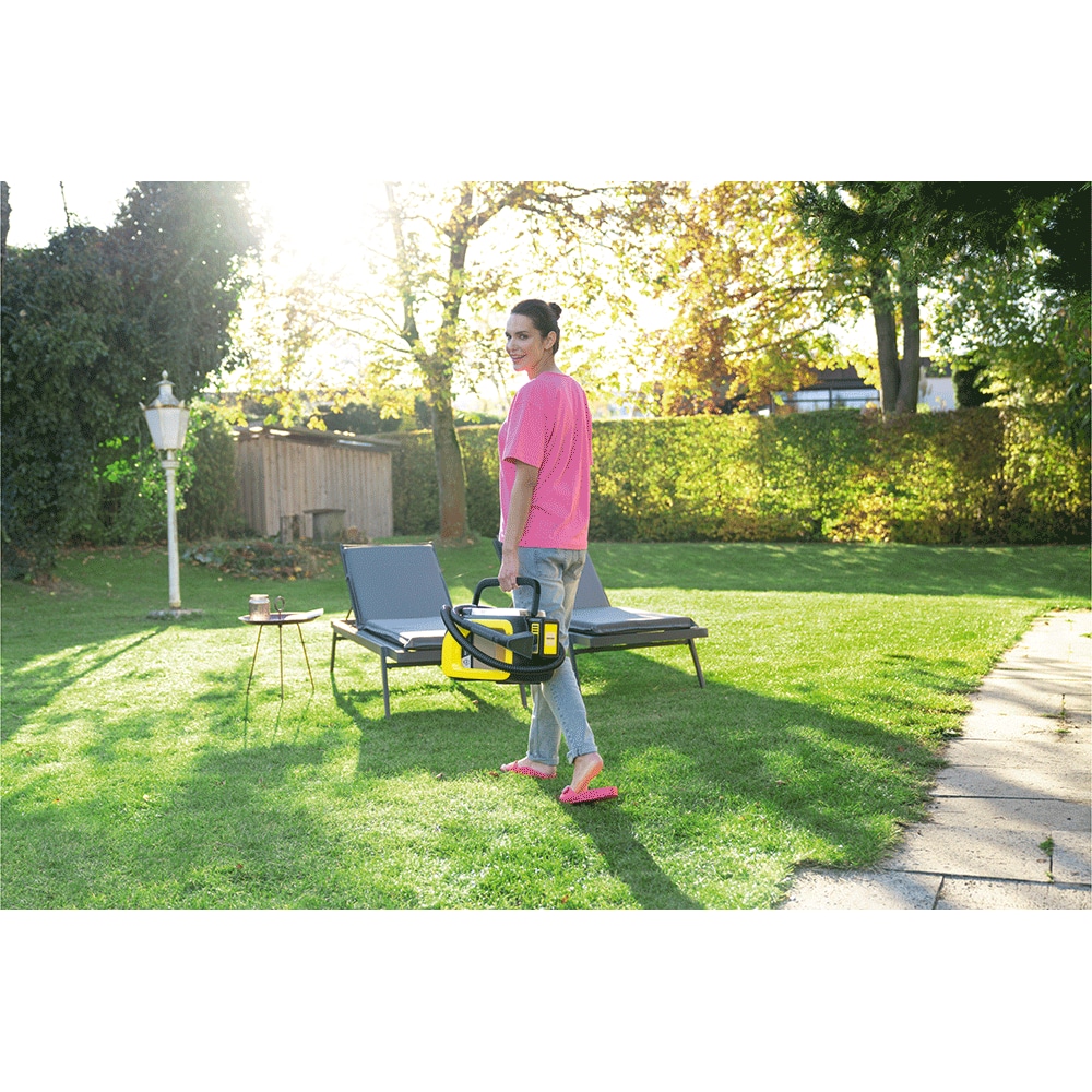 Aspirator cu spalare KARCHER SE 3-18 Compact, 1.3l, 200W, galben-negru