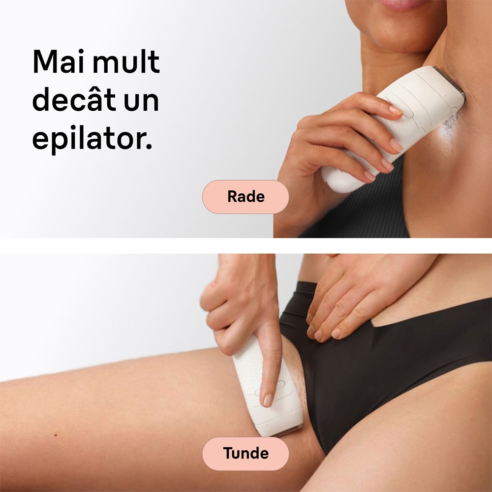 Epilator BRAUN Silk-epil 5 SE5-041, 28 pensete, 2 viteze, 4 accesorii, Wet&Dry, acumulator, alb