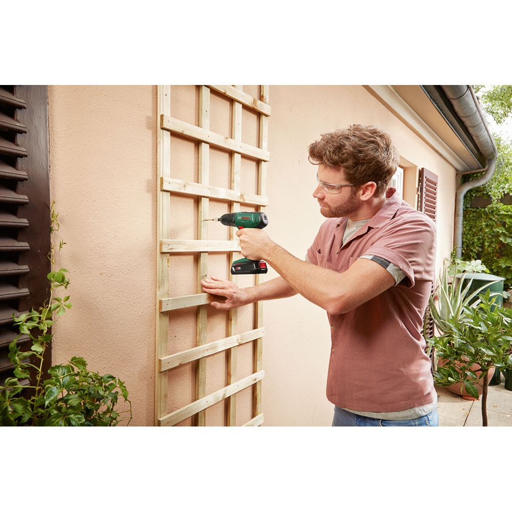 Masina de gaurit si insurubat (bormasina) BOSCH Easydrill 18V, mandrina Rapida, 1.5 Ah, verde