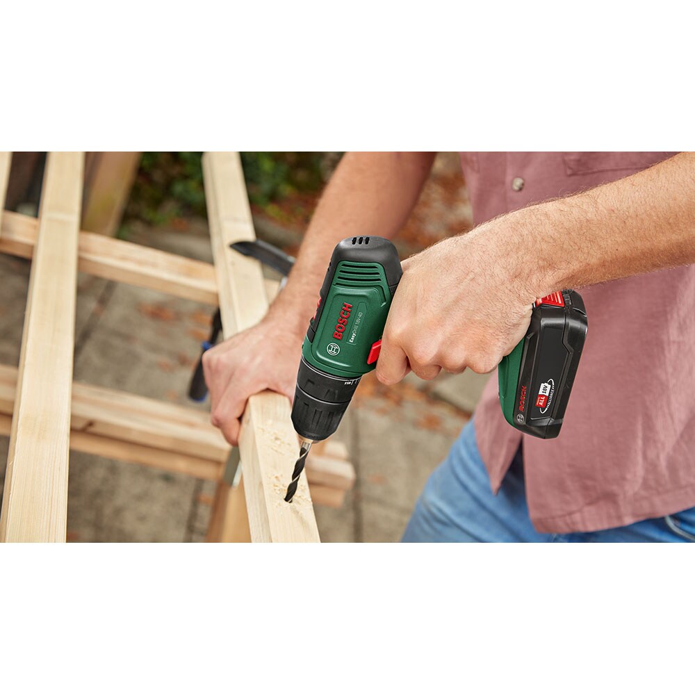 Masina de gaurit si insurubat (bormasina) BOSCH Easydrill 18V, mandrina Rapida, 1.5 Ah, verde
