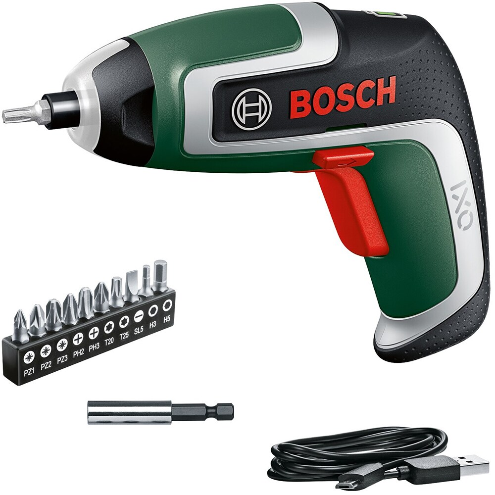 Surubelnita electrica BOSCH IXO 7 Basic, 235rpm, mandrina HEX, 5.5nm, 2Ah