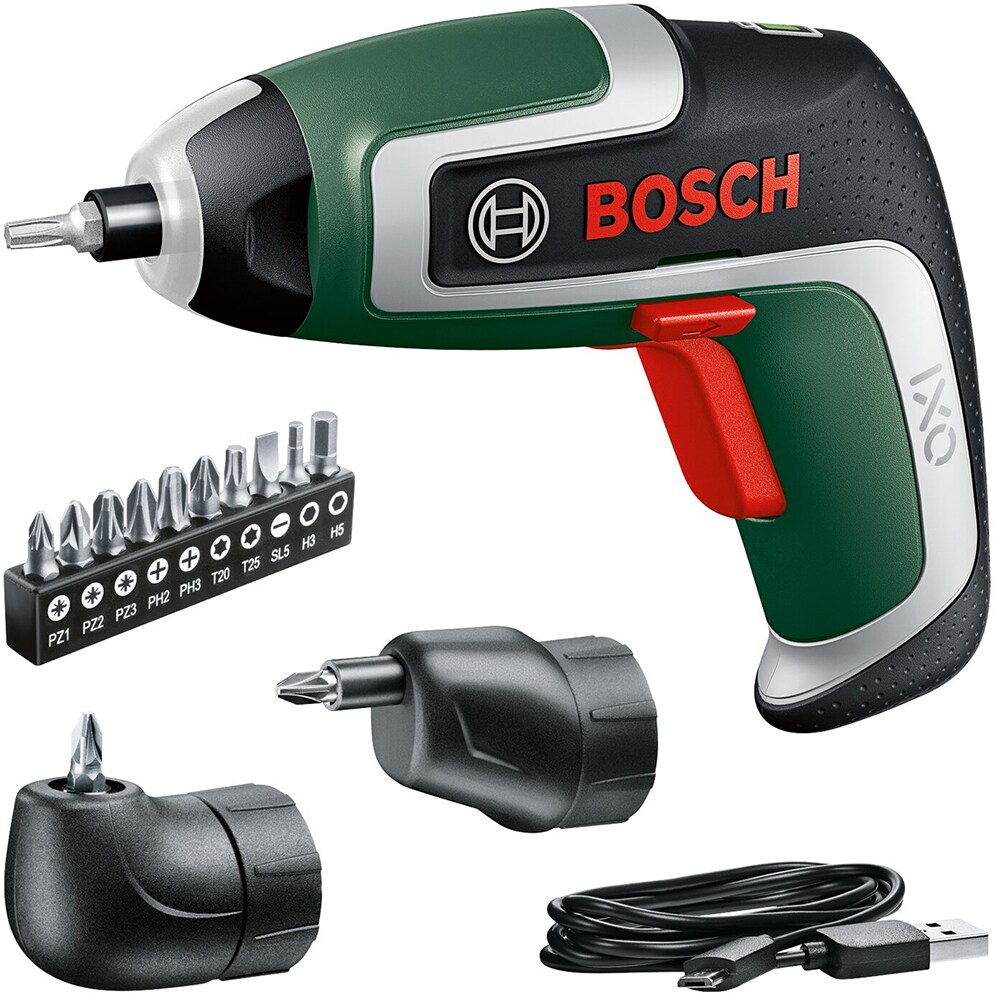 Surubelnita electrica BOSCH IXO 7 Basic, 235rpm, mandrina HEX, 5.5nm, 2Ah