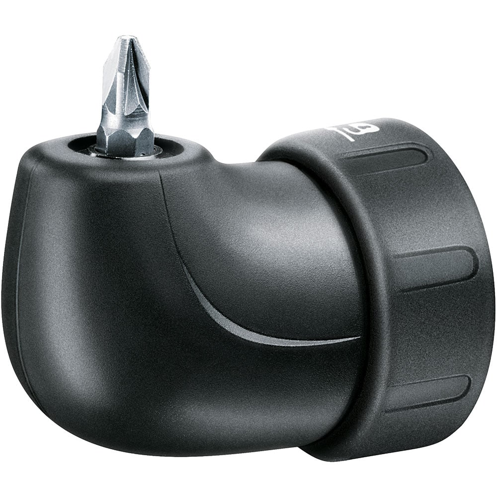 Adaptor unghiular BOSCH IXO Collection, compatibil IXO 7, negru