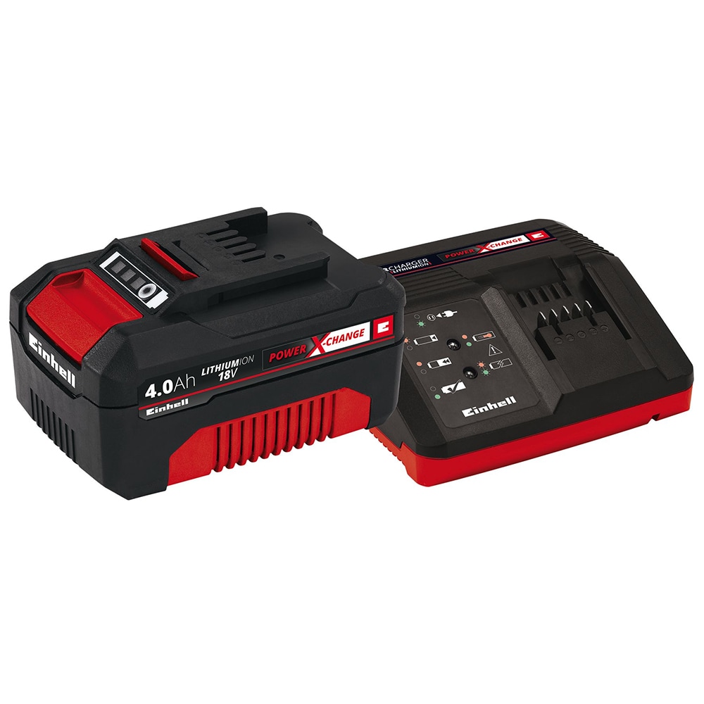Set incarcator si acumulator pentru scule electrice EINHELL 4512042, 18V, 4Ah, Li-Ion