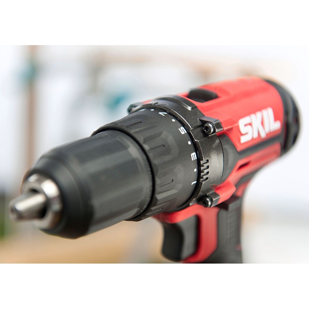 Masina de gaurit si insurubat (bormasina) SKIL 3008 HA, 18V, 2 acumulatori 2 Ah, 1450RPM, 50Nm, mandrina rapida