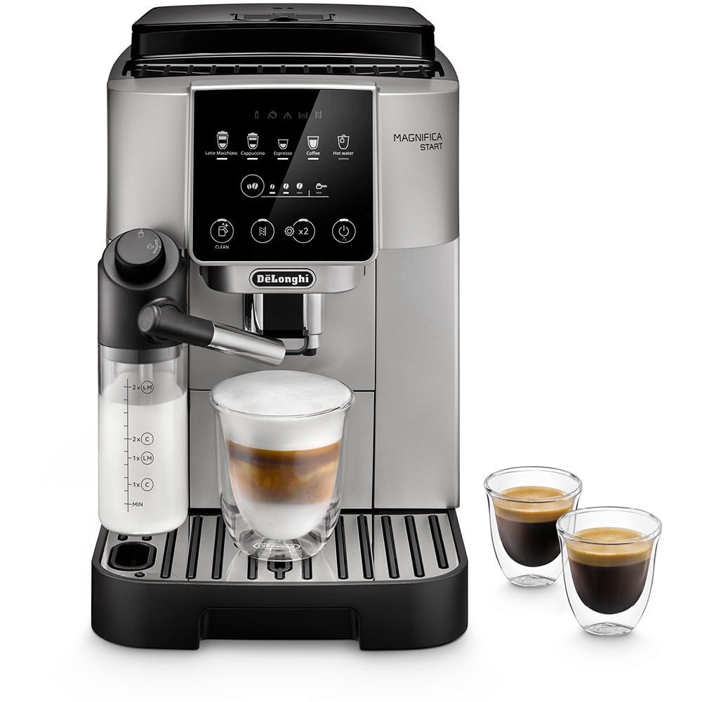 Espressor automat DELONGHI Magnifica Start ECAM220.80.SB, 1.8l, 1450W, 15 bar, argintiu-negru